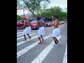 Mr jazziq woza amapiano causing convoy in US street, subscriber and like for more videos