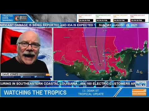 20210829 500PM ET Hurricane IDA Update
