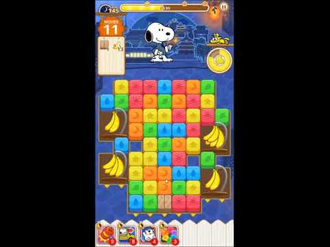 Snoopy Puzzle Journey Night Mode Level 145 - NO BOOSTERS 🐶🧩🧳 | SKILLGAMING ✔️