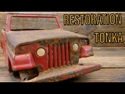 Restoring A Tonka Jeepster Truck