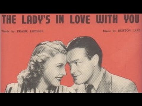 The Lady's in Love With You - Shirley Ross & Bob Hope, w/ Gene Krupa (from 