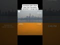 Timelapse shows New York City engulfed by Canadian wildfire smoke #shorts