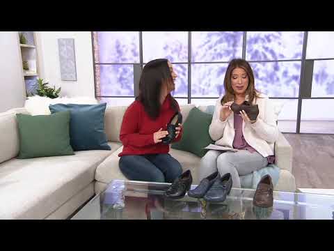 Earth Origins Leather Shooties with Buckle - Marietta Mavis on QVC