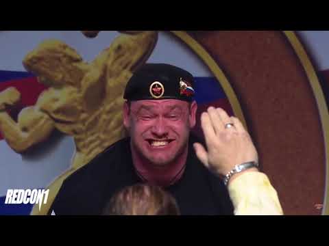 Mikhail Shivlyakov -  426kg 939lbs deadlift at 2018 Arnold Strongman Classic