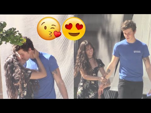 Camila Cabello and Shawn Mendes Can't Stop Kissing While Out For Lunch!