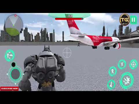 Flying Bat Moto Robot Bike Transform Robot Games - Best Android Gameplay HD