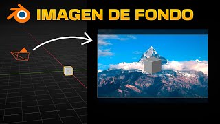 Usar IMAGEN para el FONDO de la CÁMARA en Blender