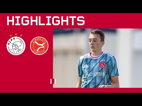 Highlights | Ajax O18 - Almere City O21 | Pre-Season Friendly
