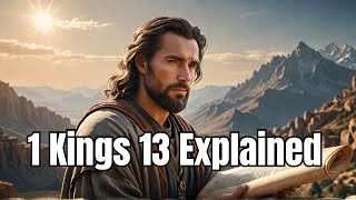 1 Kings Chapter 13 Explained (A Sad Tale Of Kings and Prophets)