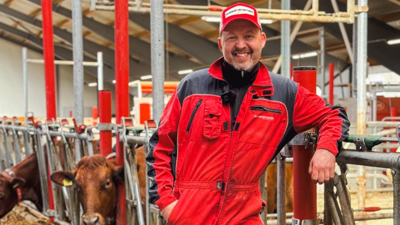 Melkekufjøset som prioriterer dyra, roboter og smittevern