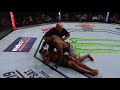 Francis Ngannou Vs Alistair Overeem Knockout Hyper Slow Motion