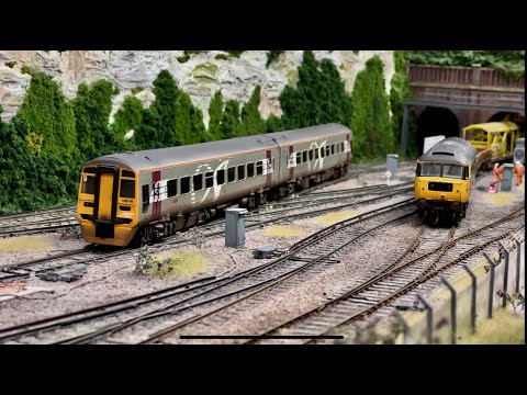 FAREHAM RAILEX MODEL RAILWAY EXHIBITION 7TH/8TH OCT 2023 PRESENTED BY THE FAREHAM DMRC- 4K- (PART 1)