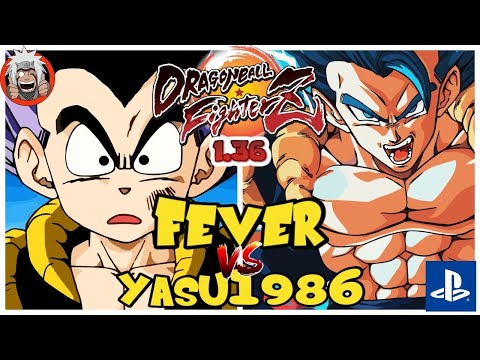 DBFZ fever vs yasu1986 (Videl, Beerus, Gotenks) vs (TGohan, GogetaSSB A16)