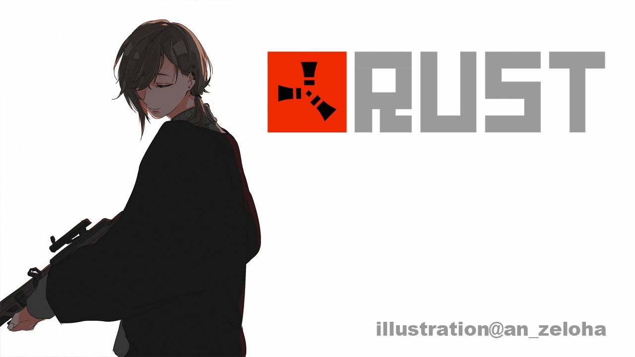 RUST | ストリーマーRUSTに私が来た!!!!!【にじさんじ/叶】