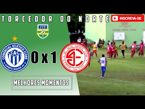 COMERCIAL 0 X 1 4 DE JULHO 3ª RODADA PIAUIENSE 2023 | GOL |