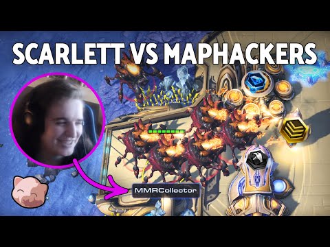 How quickly can SCARLETT destroy MAPHACKERS? (Part 3) | Holdout Challenge - StarCraft 2