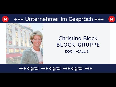 M-POINT TALKT - DIGITAL! mit Christina Block (Gesellschafterin der Block Gruppe)