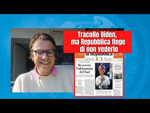 Zuppa di Porro 4 nov 2021 - Tracollo Biden, ma Repubblica finge di non vederlo