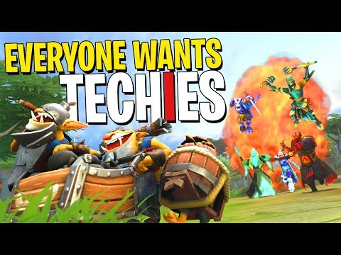 They Really Want Techies - DotA 2