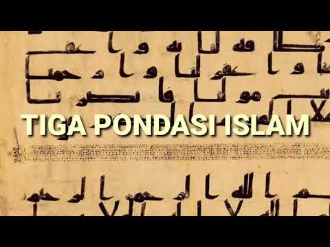 TIGA PONDASI ISLAM......wow baru tahu!!!