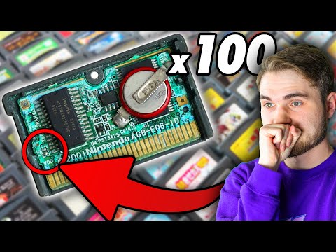 I Fixed 100 BROKEN GBA Games!