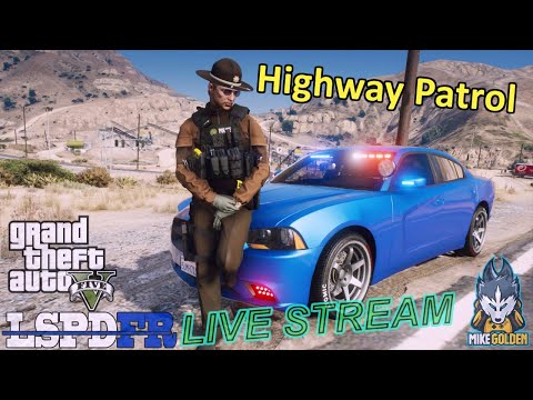 Highway Patrol LIVE Patrol | GTA 5 LSPDFR Live Stream 223