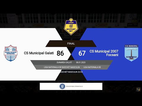 LNBM MOZZART 2022-2023: CSM Galați - CSM 2007 Focșani