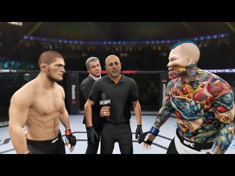 Khabib vs. Cyber Maniac - EA Sports UFC 2 - Champions Fight ☝️🦅