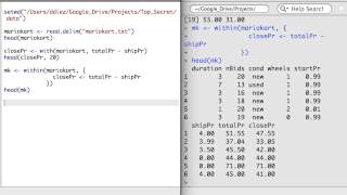 R 3.3 - Access or Create Columns in Data Frames, or Simplify a Data Frame using aggregate()
