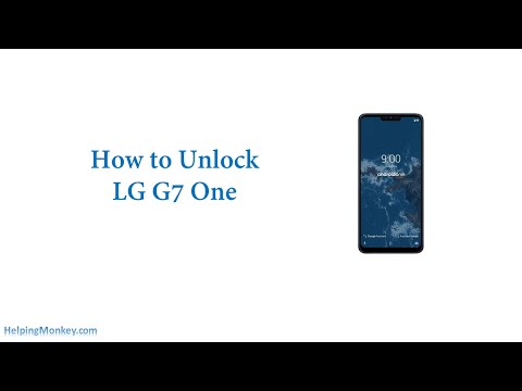 How to Unlock LG G7 One - When Forgot Password