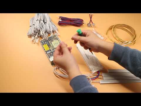 KOMIGAN Intelligent Motion Sensor LED Stair Lighting KMG 3233 -- How to Install