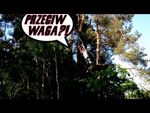Kaskader w Parku Linowym!
