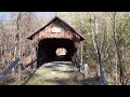 Old Blacksmith Shop Covered Bridge in Cornish, New Hampshire AKA Kenyon Bridge