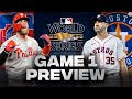 2022 World Series Game 1 PREVIEW: Phillies vs Astros | CBS Sports HQ
