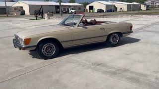 1972 Mercedes Benz 350 SL Walk Around Video