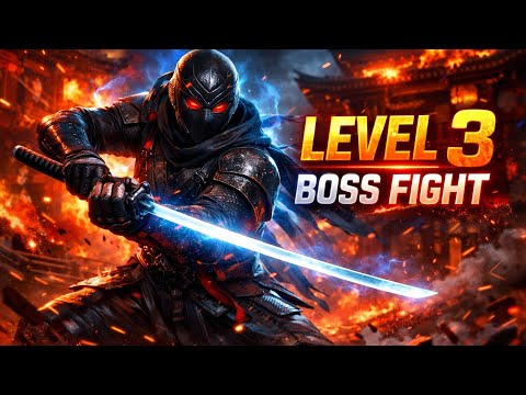  Boss Fight | Epic Ninja Battle ⚔️ Dangerous Mission Gameplay #game 