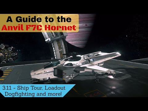A Guide to the Anvil F7C Hornet [2020-3.11-Ship Tour, Loadout, Dogfighting and more]