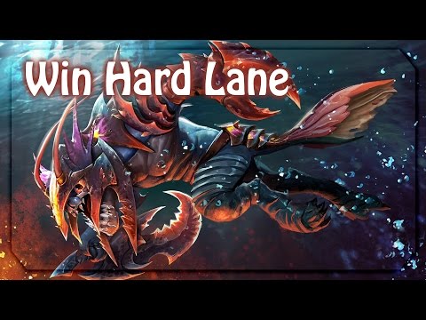 How to win a hard lane with Slark (Patch 7.06)