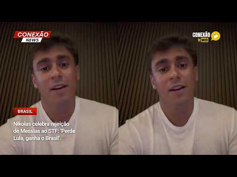 Vídeo: Nikolas celebra rejeição de Messias ao STF: ‘Perde Lula, ganha o Brasil’.