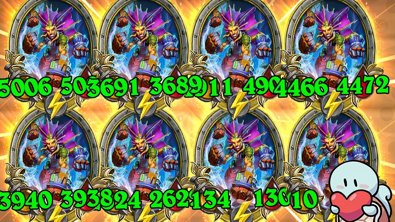 8 GOLDEN GROUNBREAKERS HIGHROLL! | Hearthstone Battlegrounds