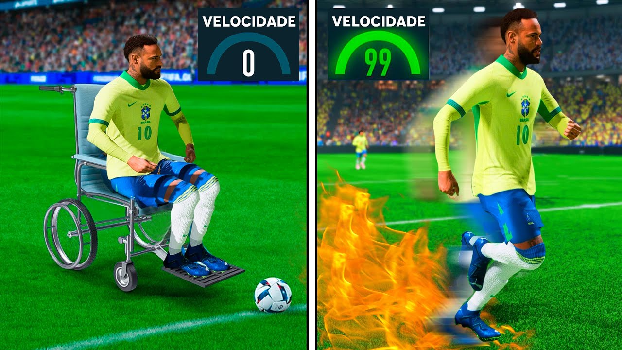 Cada GOL do Neymar, Aumenta Velocidade