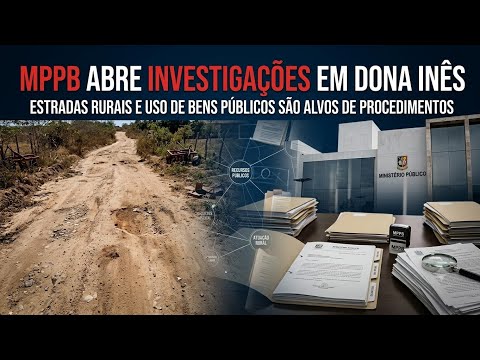MPPB INVESTIGA ESTRADAS RURAIS E USO DE BENS EM DONA INÊS