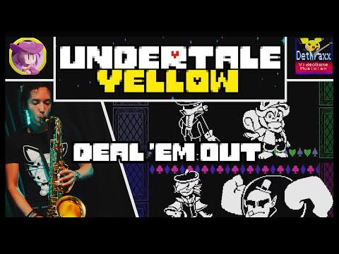 Undertale Yellow: Deal 'Em Out | Metal Guitar Remix Cover by Dethraxx