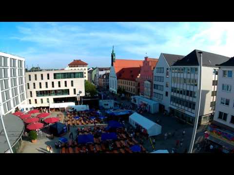 8.7.2017 7 Stunden Timelapse Ingolstadt Bürgerfest 8.7.2017