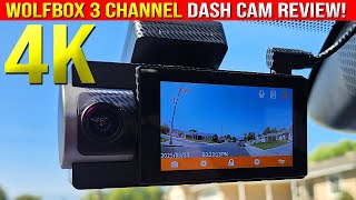 WOLFBOX i17 4K Dash Cam Review (GPS & Park Mode)