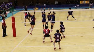 【2025近畿大会・準々決勝】京都橘 vs 奈良文化　第２セット＜女子バレーボール＞