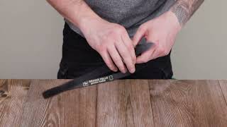 Тонкий жіночий ремінь із натуральної шкіри Grande Pelle 11673 чорний