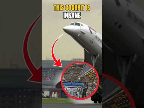 Hardest Airplane Cockpit Ever? #747 #a350 #concorde
