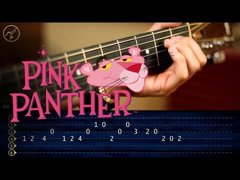 La Pantera Rosa | Guitarra Tutorial TABS |  Theme Guitar SUPER FACIL