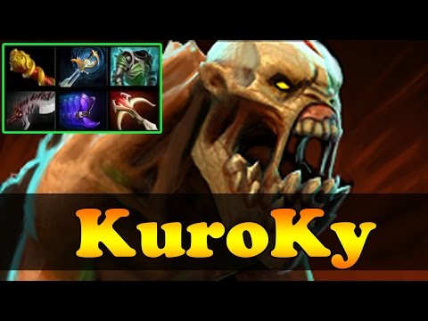 Dota 2 - Kuroky Plays Lifestealer Vol 1 - Ranked Match Gameplay!